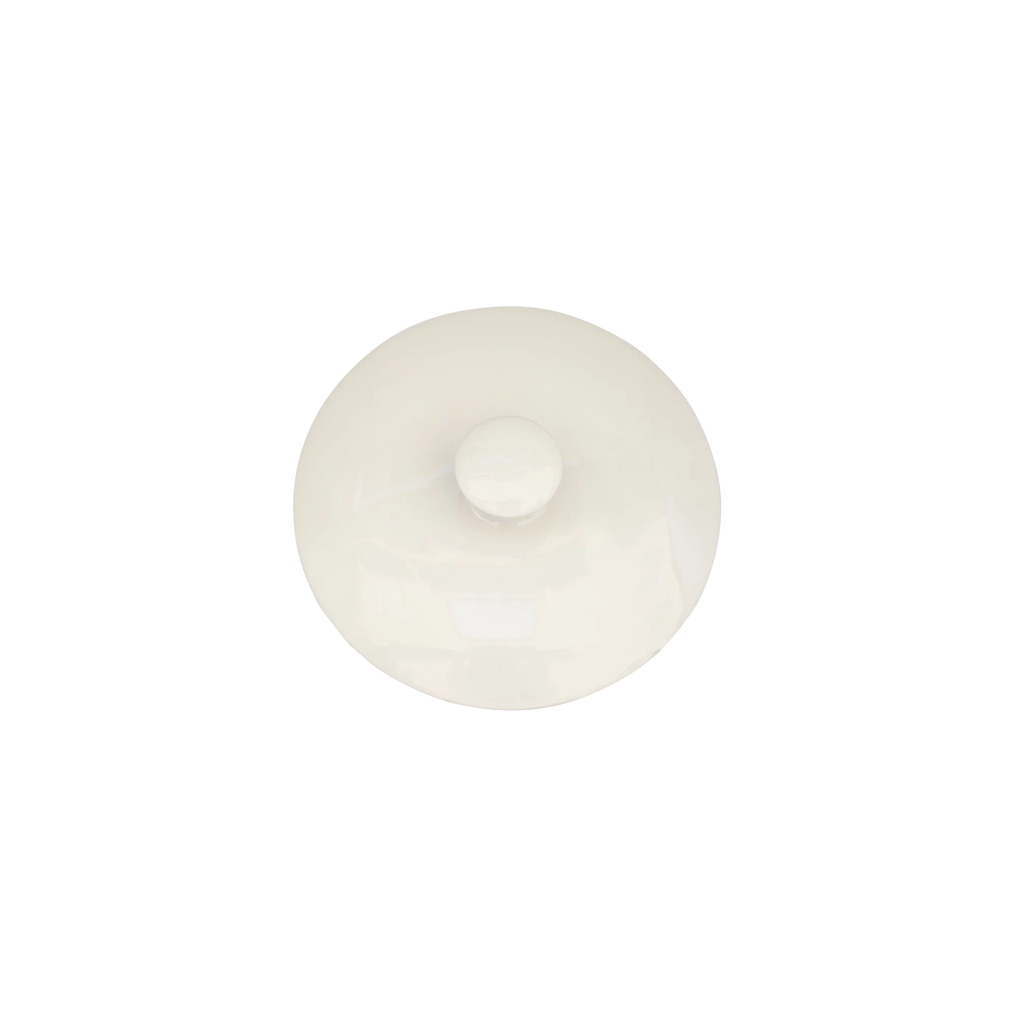 Produktbild DAISY Melange Kaffeekannendeckel in weiß, Ansicht von oben